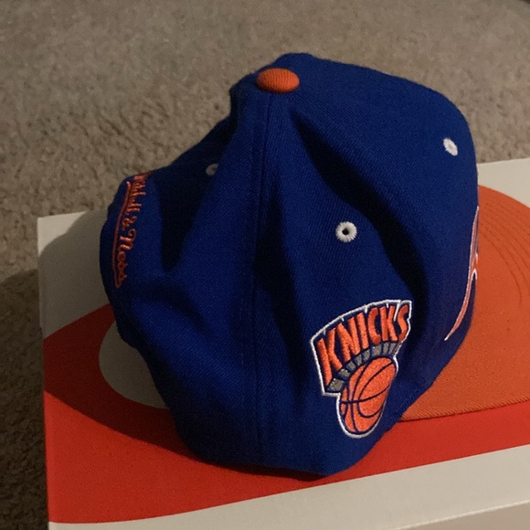 New York Knicks Blue and Orange Cap - Picture 2 of 3